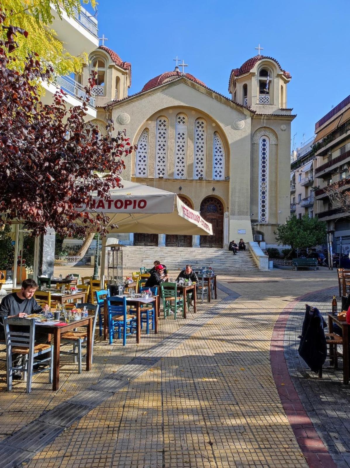 Aris Urban Pagrati Apartment Атина Екстериор снимка